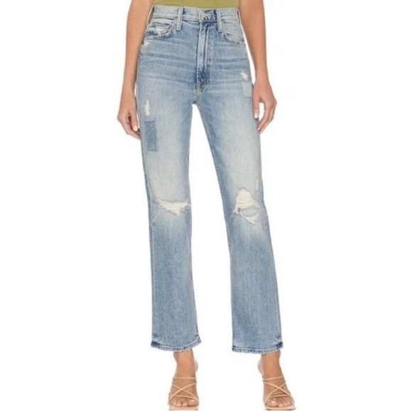 MOTHER Superior High Waisted Study Hover Jeans - Picture 1 of 12